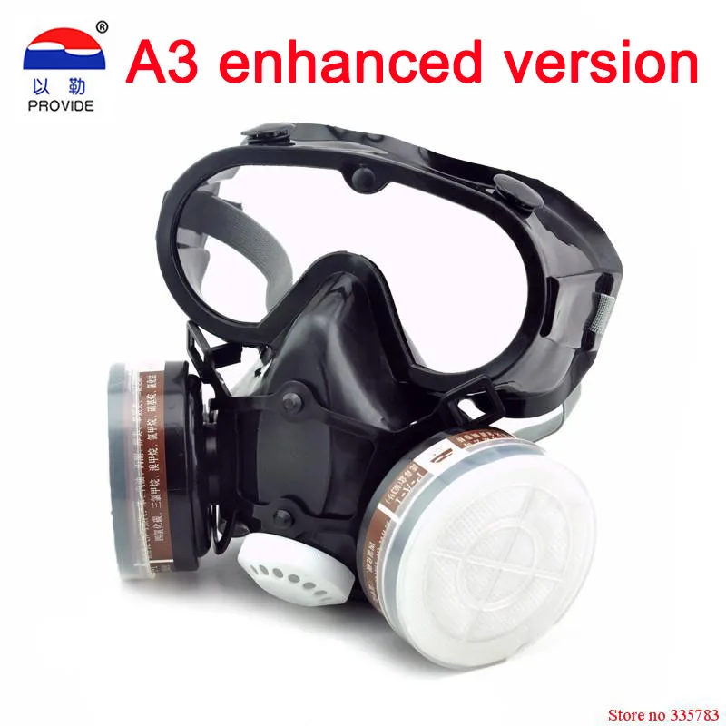 Respirator dust gas mask with glasses Labor insurance supplies Eyes