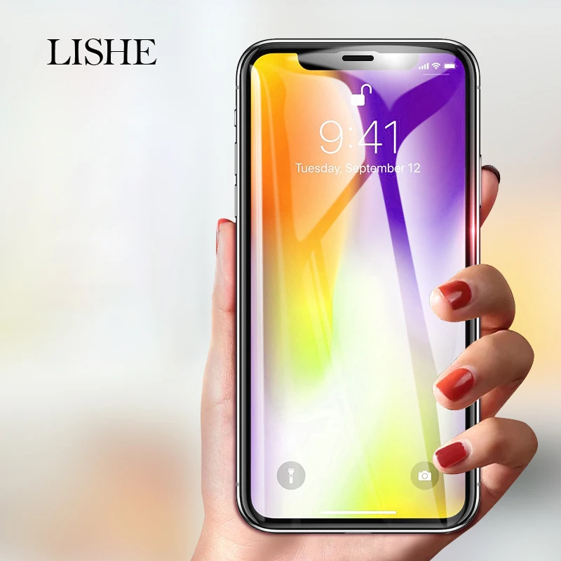 

5D Full Cover Black Edge Tempered Glass Film For iPhone X Xs Xr Screen Glass Protector For iPhone Xs Max Clear Strengthen Films