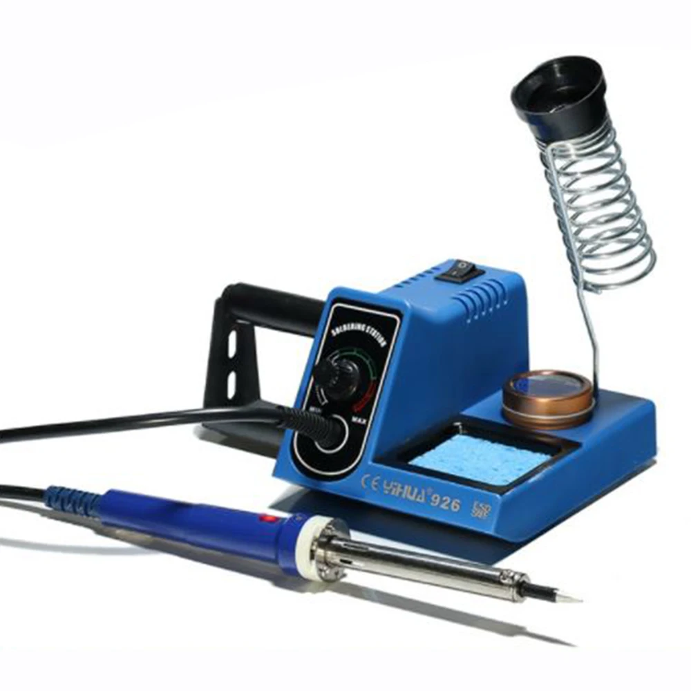 

TL060 926 220V 60W Adjustable Temp Soldering Welding Iron Station Tip Weller Base (EU-Plug)