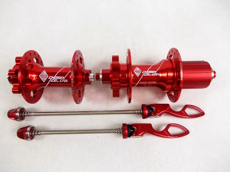 

CHOSEN Bike Hubs Quick Release Hubs MTB Mountion Road Bike Bicycle Disc Brake Hub 32 Holes Bearing Front Rear Hubs Skewers