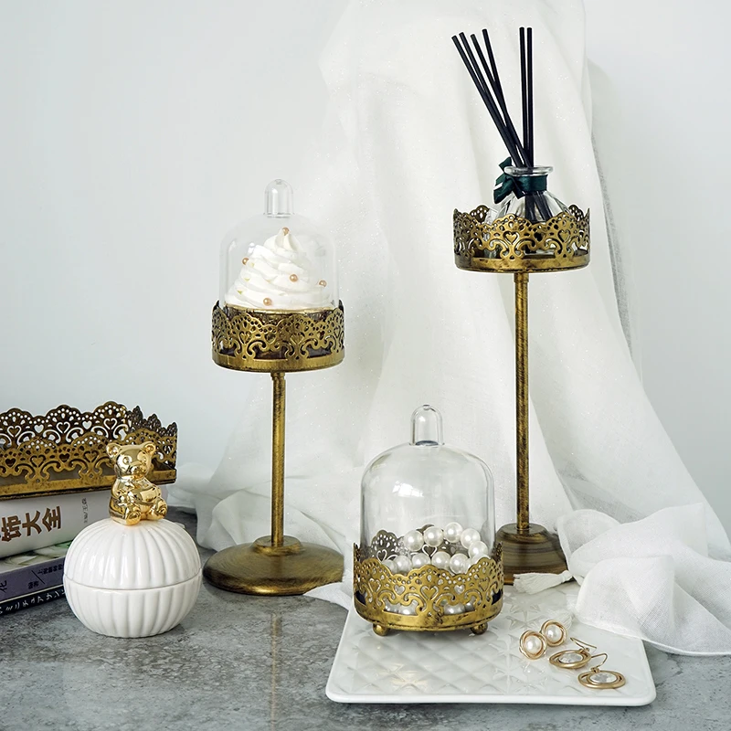 Aliexpress.com : Buy Golden Iron Mini Round Wedding Party ...
