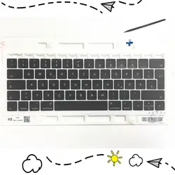 Замена клавиш клавиатуры для Macbook Pro 13 "15" A1706 A1707 немецкая клавиатура y Keycaps немецкий 2016 2017 год
