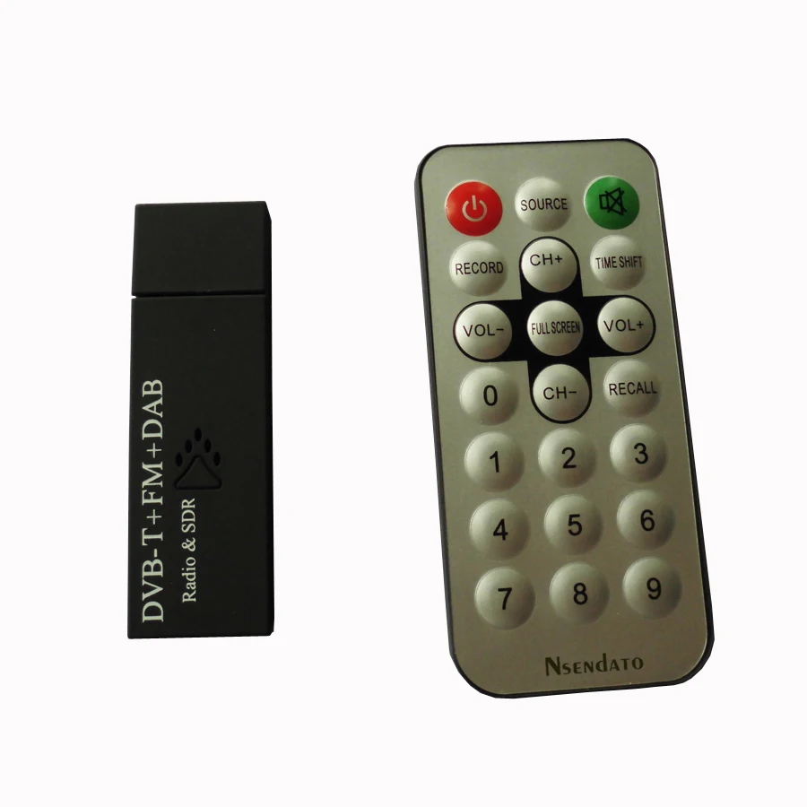 RTL DVB-T/FM+ DAB USB 2,0 Маленький цифровой телевизор DVB T Dongle SDR с RTL2832U и FC0012 радио SDR тюнер приемник+ пульт дистанционного управления