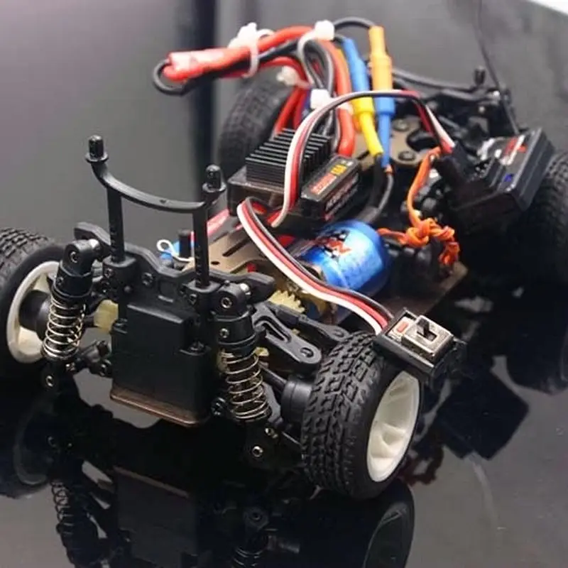 RC WLtoys A202 A212 A222 A232 A242 A252 1:24 автомобиля ударная установка RTR бесщеточная модернизация EZRUN 2030 мотор 18A ESC AX5S 2,4 г радио