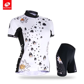 

2020 bicycle dress long sleeve cycling jersey set women's mtb bike clothing suit maillot wear skinsuit bib short clothes kit