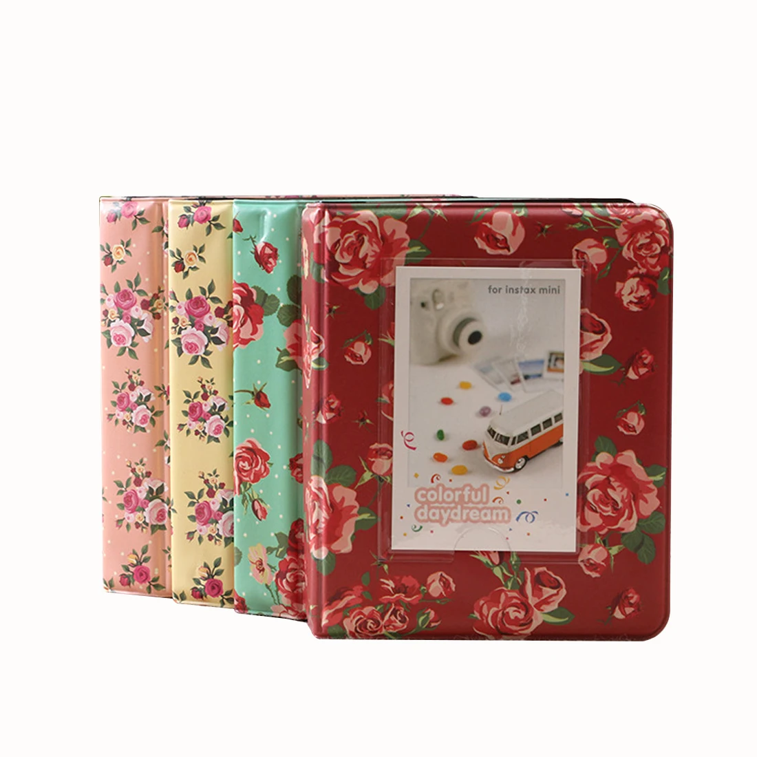 

TOP 4 Colors Max 64 Pockets Mini Instant Polaroid Photo Album Picture Case for Fujifilm Instax Mini Film