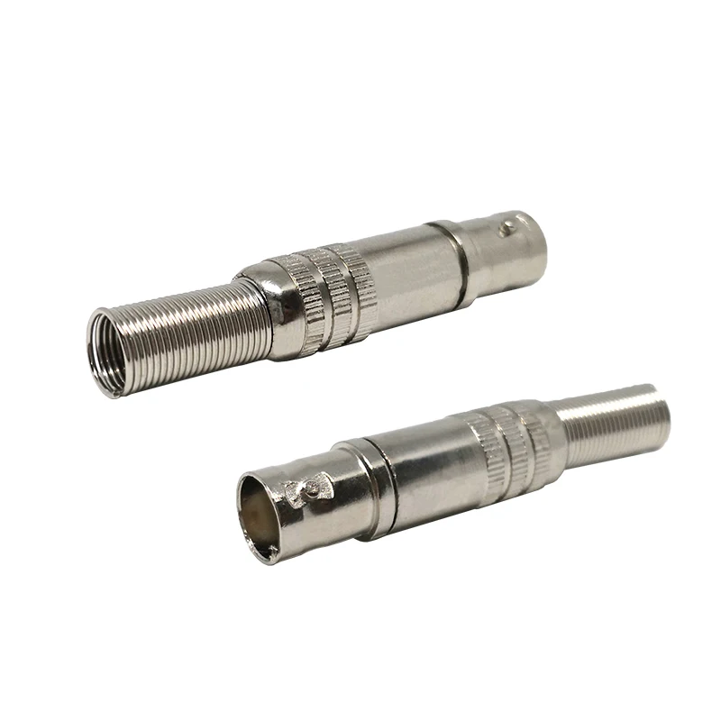 20Pcs lot Mini Coax Cable To Camera CCTV BNC Jack Video Balun Connector Adapter BNC Plugin