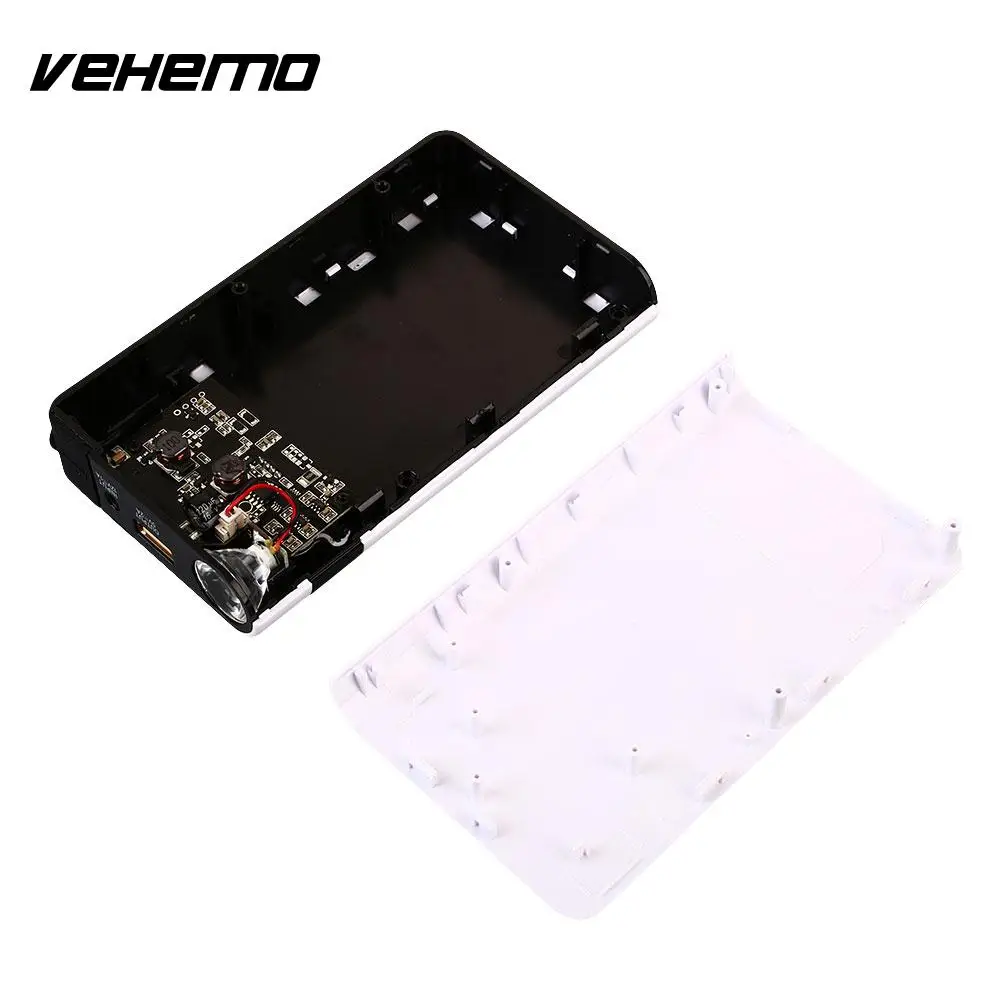 Vehemo USB Car Jump Starter Kit Power Bank Jump Starter Kit Portable Power Kit Charger Booster Battery Charger
