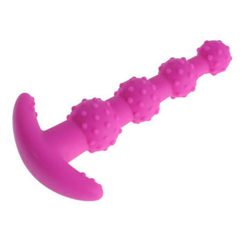 AA002926 Butt Plug Beads Anal Stimulate Toys Masturbation Tool G-Spot Stimulator Dildo Penis Cock Dick Clitoris Touch Massage For Female (4)