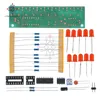 Kit d'éclairage électronique à LED pour bricolage, conducteur à moteur électrique avec alimentation en eau, Circuit NE555 lumière LED, NE555 + CD4017 ► Photo 2/6