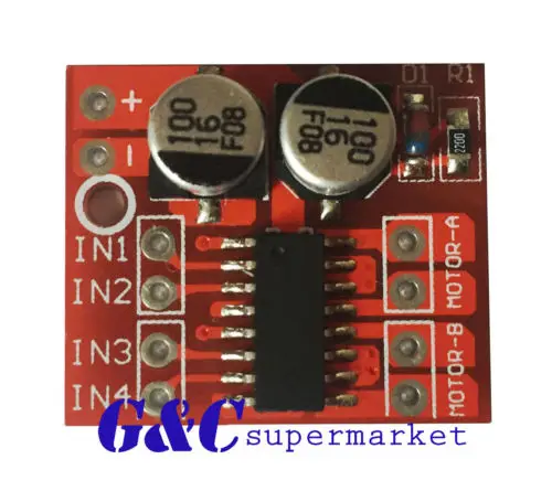 

1.5A Mini Dual Channel DC Motor Driver Module Beyond L298N PWM Speed Control