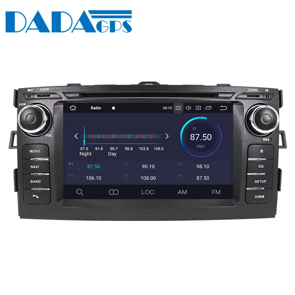 Мультимедийный DVD плеер для Toyota Auris 9 0 2006 Android 2012 4 + 32 ГБ|Мультимедиаплеер авто| |