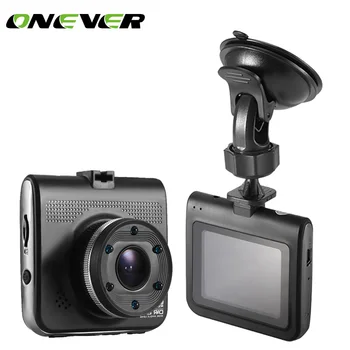 

Onever Dash Camera for Cars with 2.2 Screen Full HD 1080P 170 Wide Angle 6 LED Car Camera Built-in 200mAh battery G-sensor