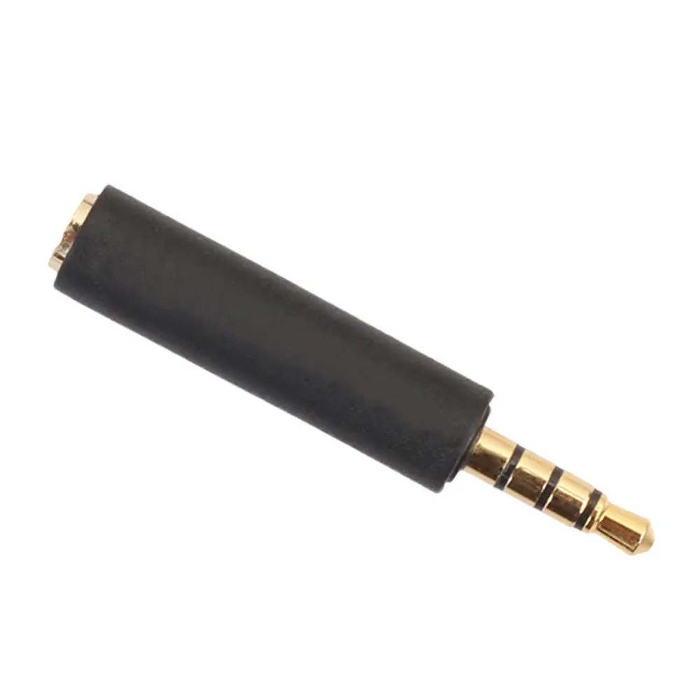 

3.5mm 1/8 Male Plug 4 Pole TRRS To 3.5mm Female Jack Audio Adapter Connector