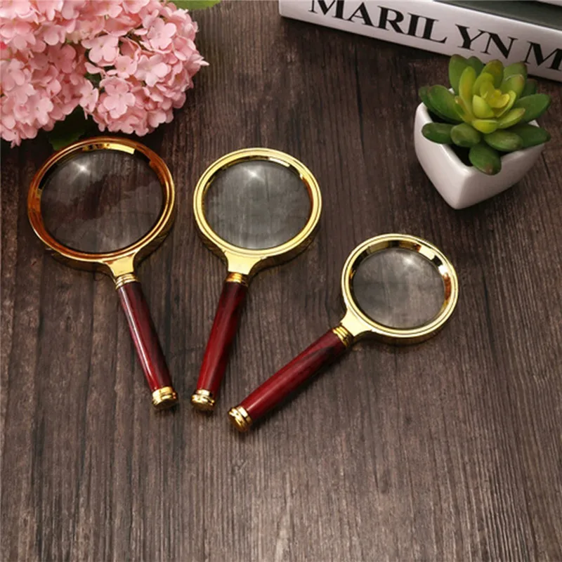 Magnifying glasses 10x third hand soldering 60mm /70mm/80mm handheld