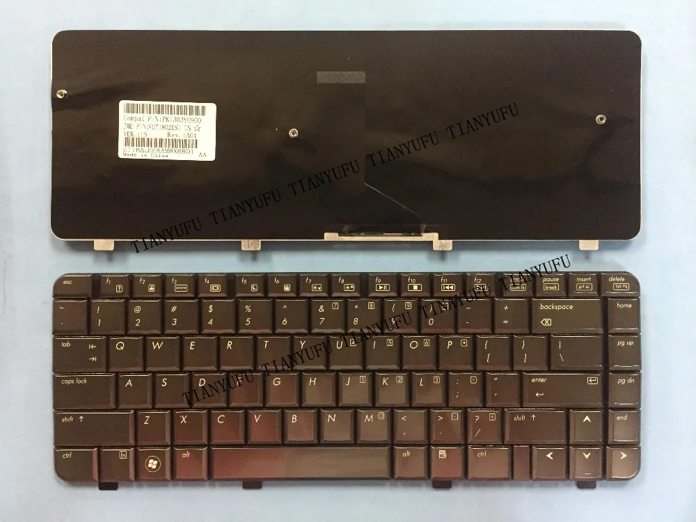 Новая английская DV4 клавиатура для HP DV4-1000 DV4-1300 DV4-1400 Клавиатура ноутбука США