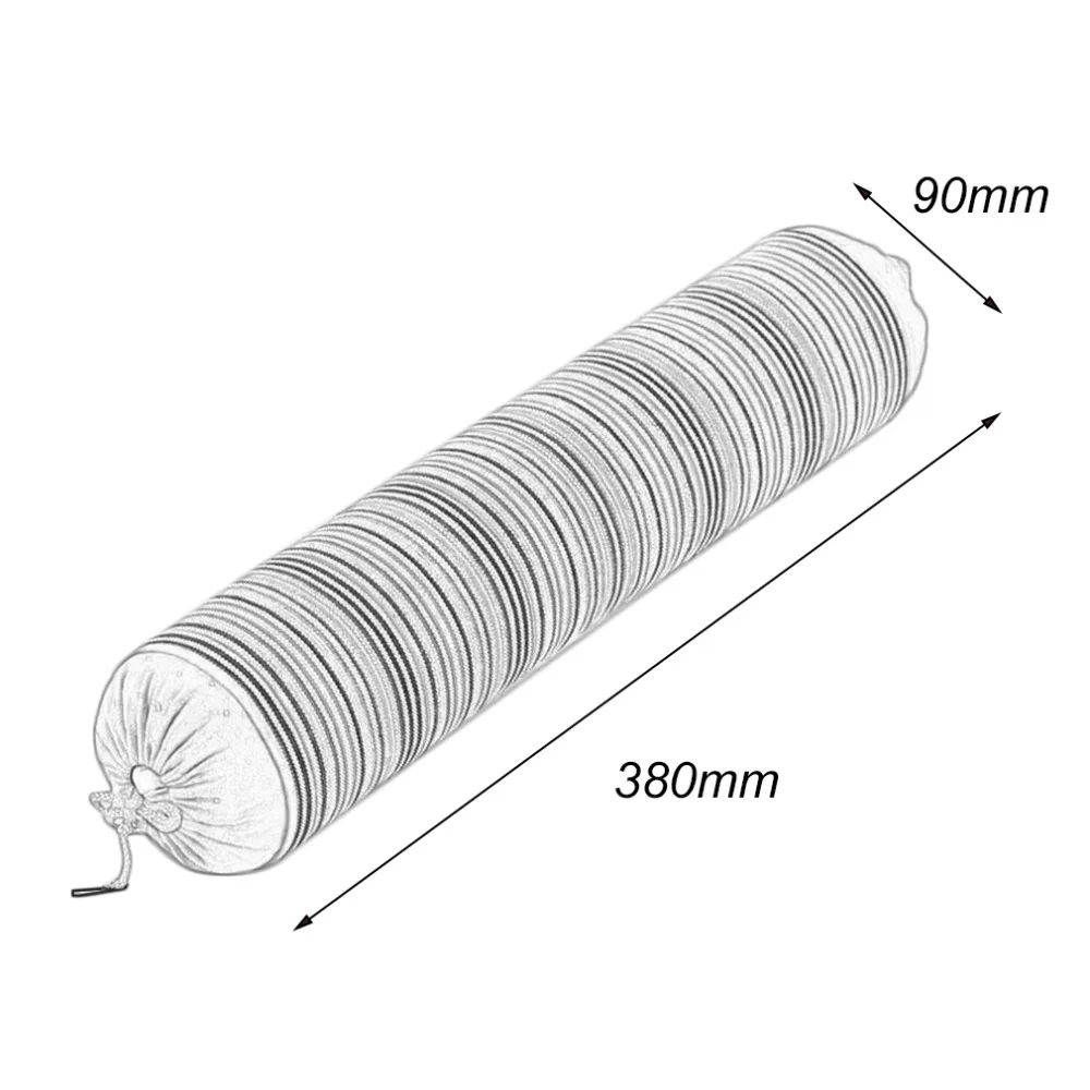 Hot Buckwheat Pillow Natural Striped Roll Pillow Practical Cervical Spine Care