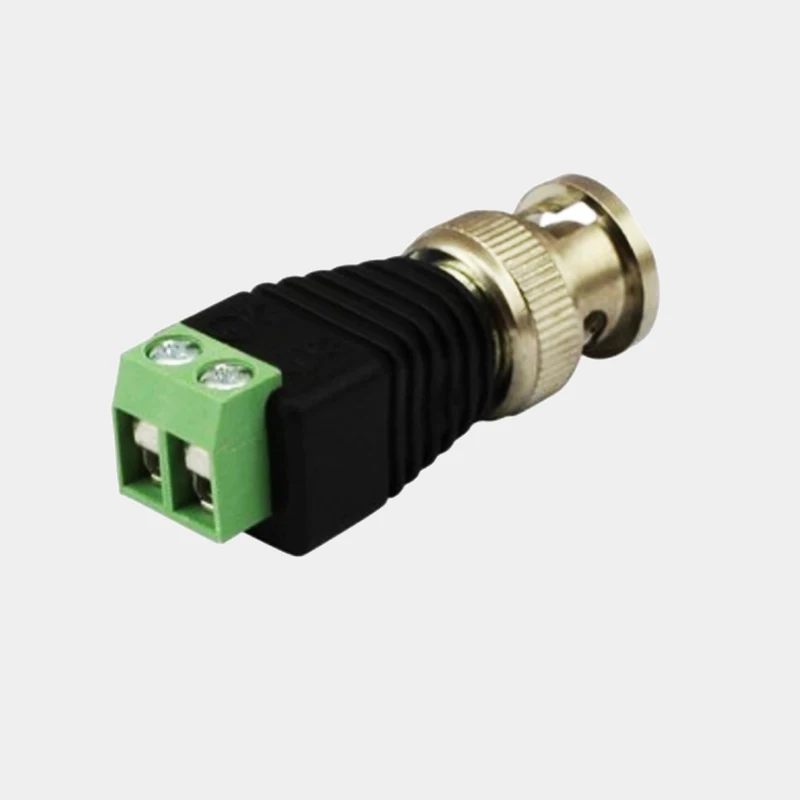 Free shipping BNC Connectors DIY for CCTV Surveillance Video Camera Coaxial/Cat5/Cat6 Cables CCTV Monitor Accessories