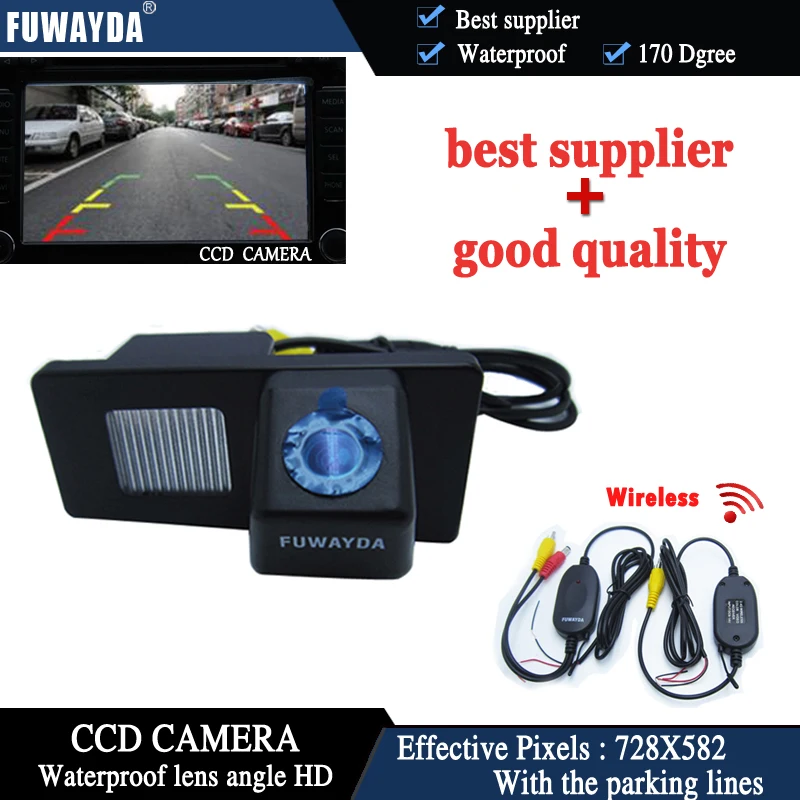FUWAYDA беспроводной автомобильный вид заднего вида цветной CCD DVD GPS навигатор наборы