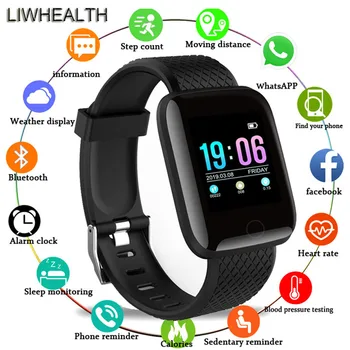 

Cheap Smart Watch Band Men/Women Step Sleep HR reloj Smartwatch Fit For APPLE/Xiaomi/Huawei VS Mi Band 4/B57 Montre Connect