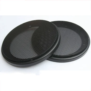 

For 5" inch Car Audio Speaker Conversion Net Cover Subwoofer Decorative Circle Metal Mesh Grille 165mm #Black