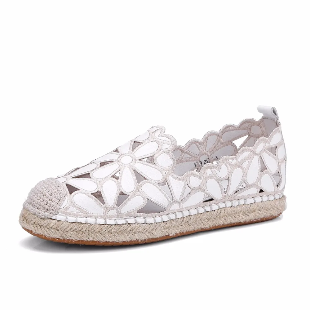 Black Sandales Plat 2018 Rond Chaussures D'été Bout Conduite Pour white Femmes Mode Confortable Blanc Des Occasionnels Sur Pêcheur Glissement Femme De Dames qqSRAUF