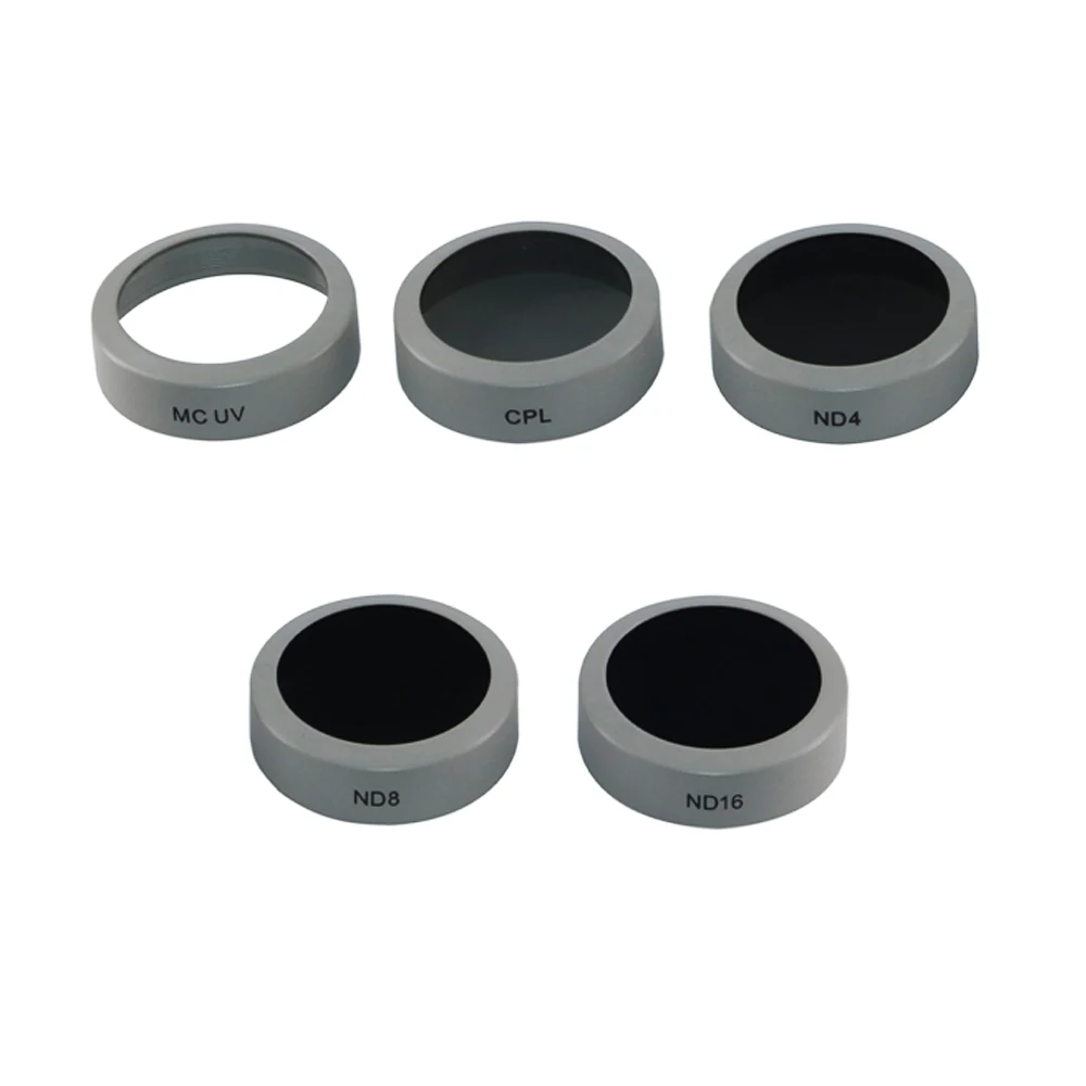 1 pcs Camera Lens Filters UV ND4 ND8 ND16 CPL HD Filter For DJI Phantom 4 pro 4pro+  Advanced 1