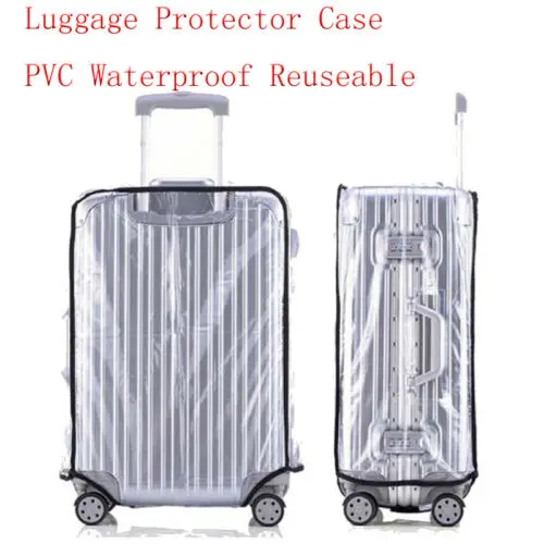 

Universal Waterproof Transparent Protective Luggage Suitcase Cover Case Travel Transparent Luggage Case