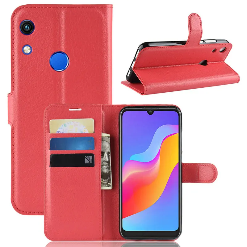 Кожаный чехол-книжка для Huawei Honor 8A Pro Play Y6 Prime 2019 Чехол-кошелек с подставкой |