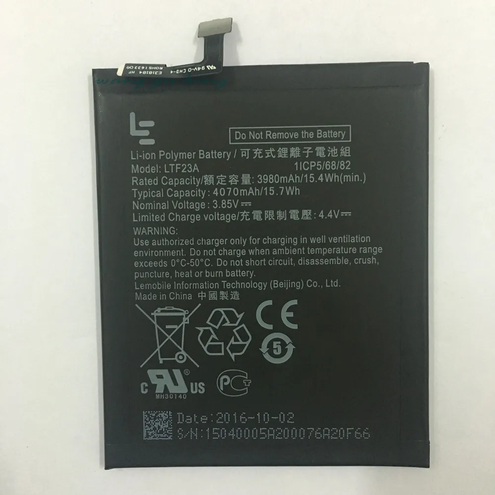 

FGHGF LTF23A Battery For Letv Pro3 X720 Battery Typ 4070mAh High Quality