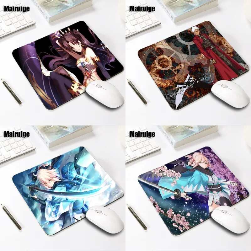 

Mairuige Hot Anime Game Player Mouse Pad Fate/koha-Ace/Apocrypha Servant Saber Girls Mouse Pad 22x18x2MM Size Soft Mice Mat Pad
