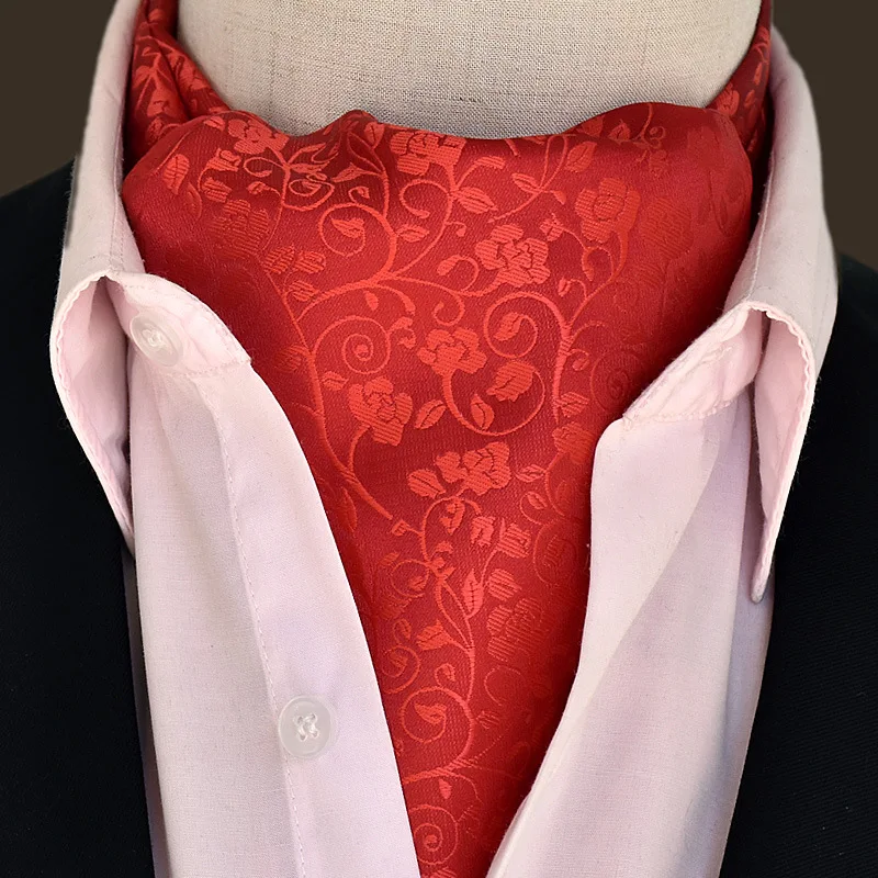 

20 Styles 2019 Men Vintage Wedding Formal Polyester Silk Paisley Scarf Polka Dot Scarves Cool Jacquard Cravat Elegant Neck Ties