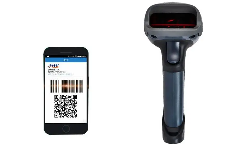 2D اللاسلكية المحمولة الباركود ماسحة 280 بالاشعة/ثانية QR كود قارئ شفرة التّعرّف للجوال ، الكمبيوتر شاشة المسح 2D اللاسلكية المحمولة الباركود ماسحة 280 بالاشعة/ثانية QR كود قارئ شفرة التّعرّف للجوال ، الكمبيوتر شاشة المسح