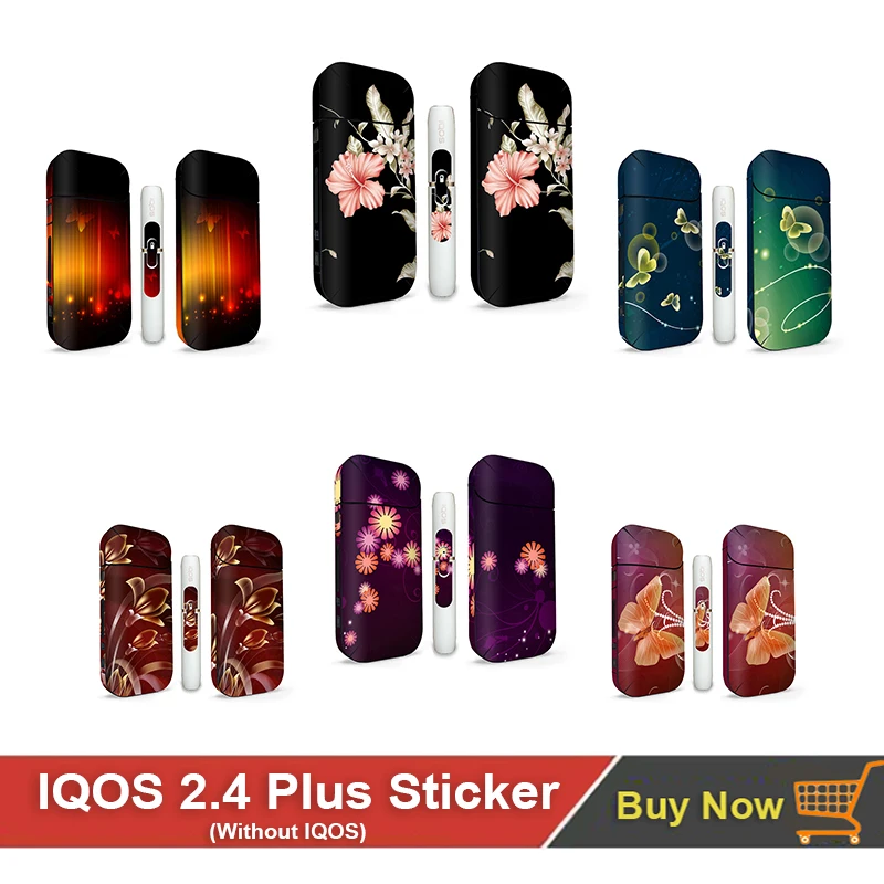 

Flower Print Sticker for IQOS 2.4 Plus Skin Decals High Quality