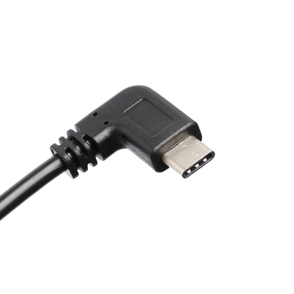 1 шт. Micro USB-Type C Micro USB кабель для передачи данных 90 градусов OTG кабель Шнур для портативного ЦАП цифрового усилителя