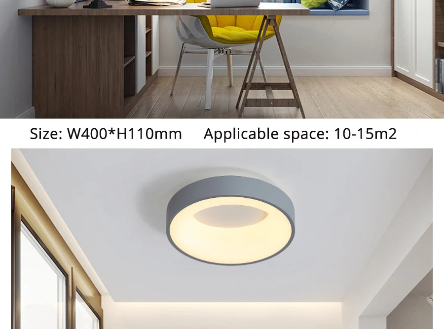 White / Black White / Black / coffee modern LED lamp for dining room living room aluminum dimming lighting luminaires dero