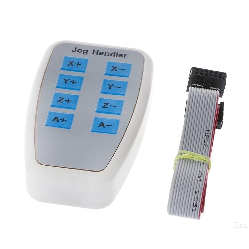 

OOTDTY CNC USB MACH3 100Khz Breakout Board Hand Control Box for 4 Axis Interface Driver