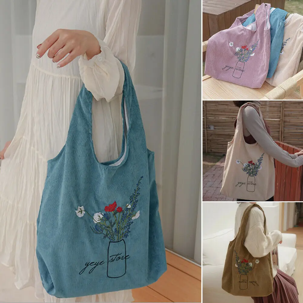 Женская парусиновая сумка через плечо для покупок пляжная сумка школьная Сумочка Сумки