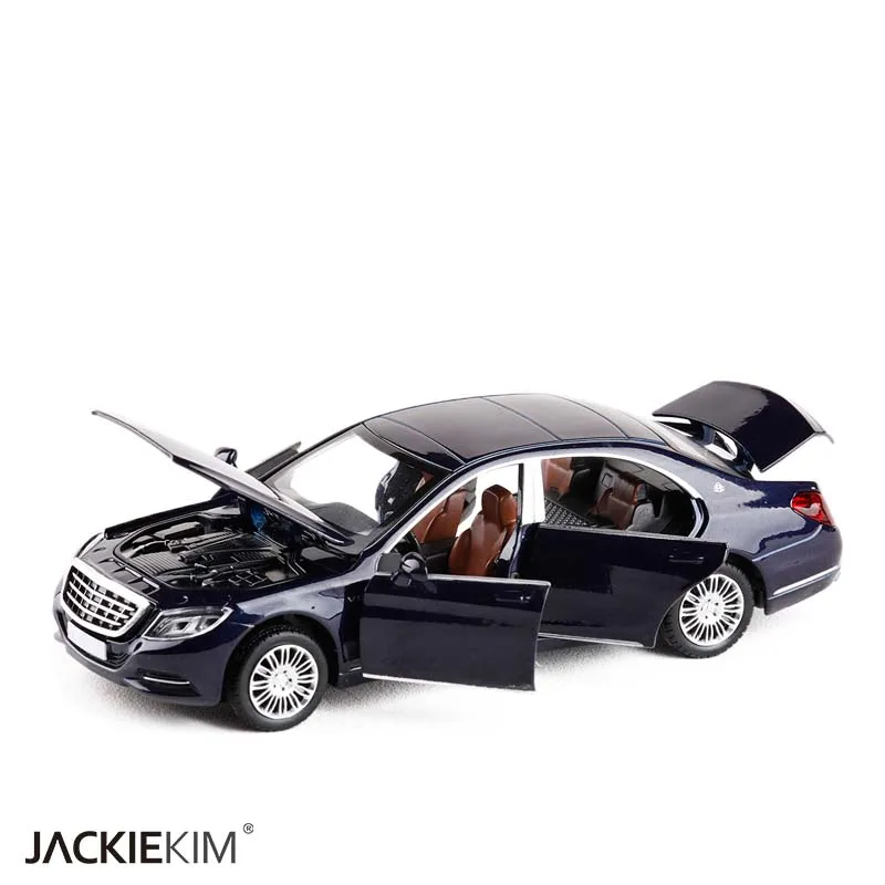 Лицензированных сплава модель роскошные автомобили 1/32 Maybach S600 литьем под давлением модель автомобиля с светильник Музыка для детей игрушка автомобиль подарки