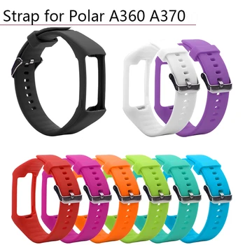 

Soft Silicone Watch Band Wristband Bracelet Replacement for Polar A360 A370 Smart Watch Strap Wrist Strap Bracelet Wrist Band