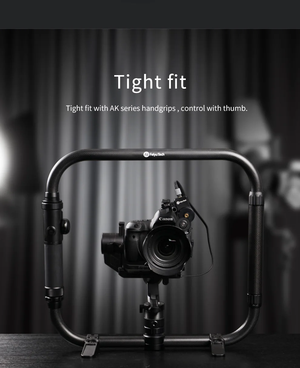 FeiyuTech Feiyu AK2000 AK4000 двойной ручной складной набор двойной Hangle Grip для Gimbal DSLR Стабилизатор Handhled аксессуары