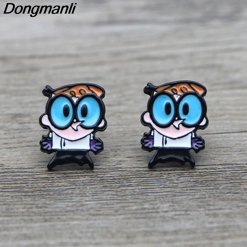 

L3712 Cartoon Stud Earring For Women Stainless Steel Pierced Earrings Enamel Earrings Pendant for Girls Cute Gifts