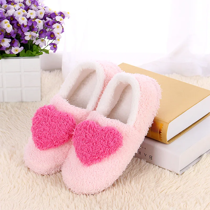 ladies slippers with a small heel