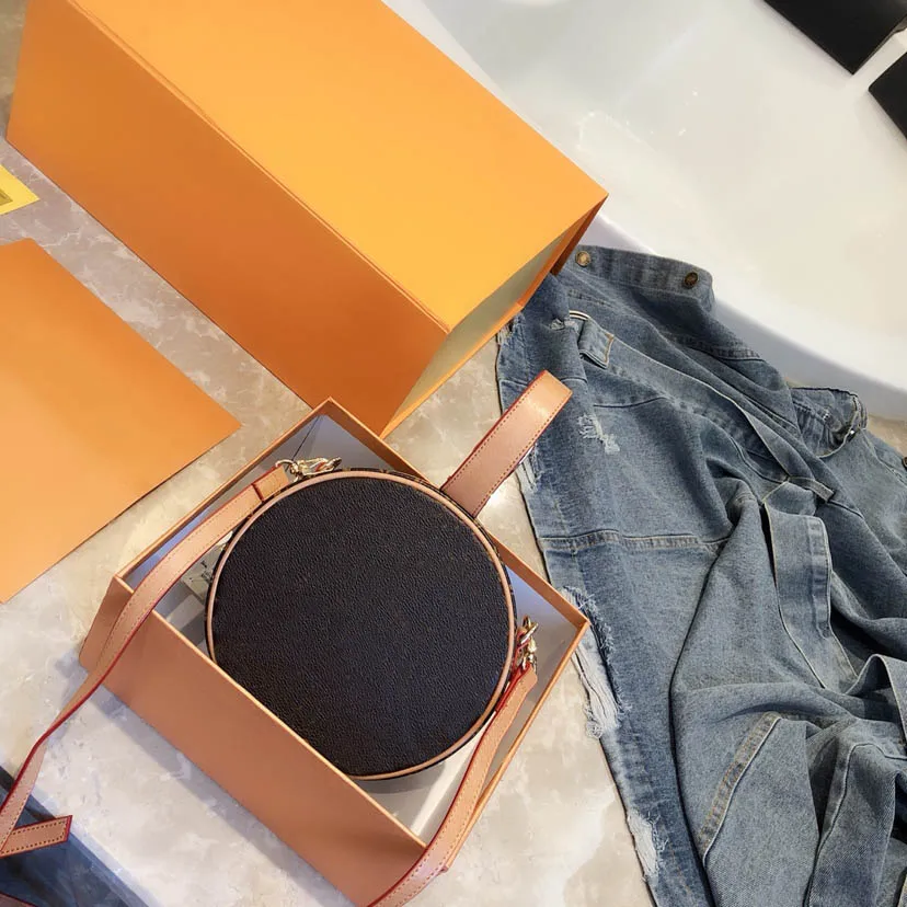 

2019 Women's Circular Handbag Shoulder Messenger Bag Female Designer Handbags Fashion Crossbody Bags Ladies Tote Bag