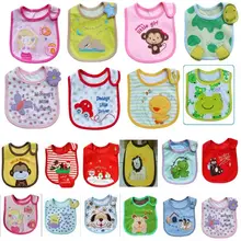 Детские Нагрудники Полотенце Слюна Водонепроницаемый Дети Мультфильм Pattern 3 Слоя Малышей Обед Нагрудники Отрыжка Одежду Горячий Продавать