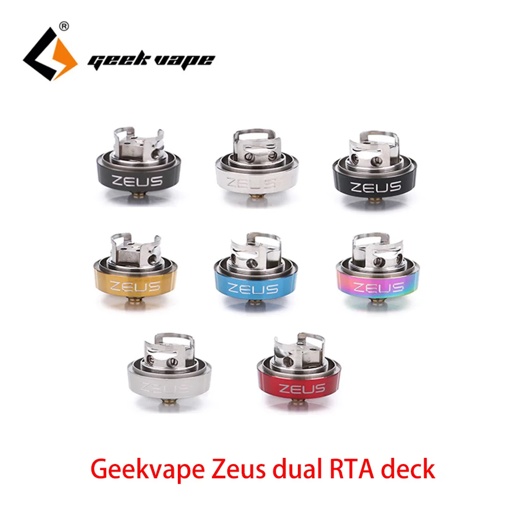

Original Geekvape Zeus Dual replacement Decks colorful decks fit for the Geekvape Zeus dual RTA