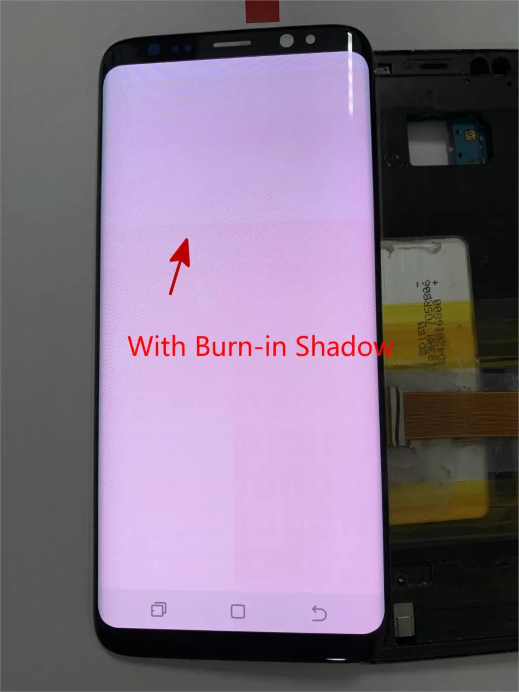Для samsung Galaxy S8 S8+ Plus горящий теневой дисплей сенсорный экран дигитайзер G950 G950F G950U G955f G955fd Super Amoled Lcd