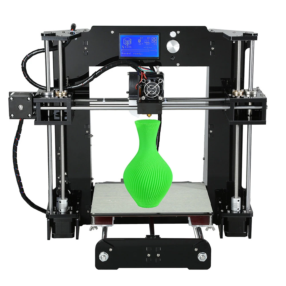 

Anet A6 3D Desktop Printer Kit LCD Screen Display With TF Card Off-Line Printing Function Support ABS HIPS PLA Material