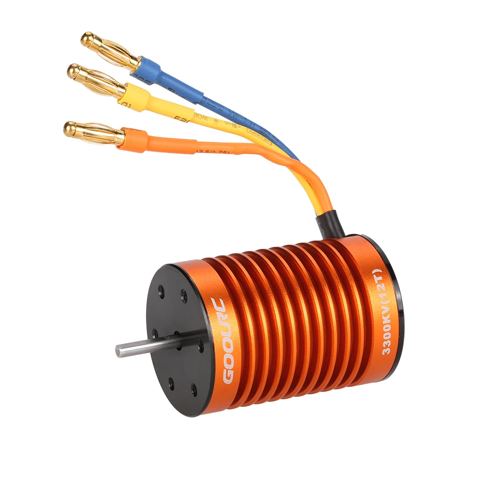 GoolRC F540 3300KV водонепроницаемый бесщеточный двигатель для 1/10 RC автомобиля WLtoys