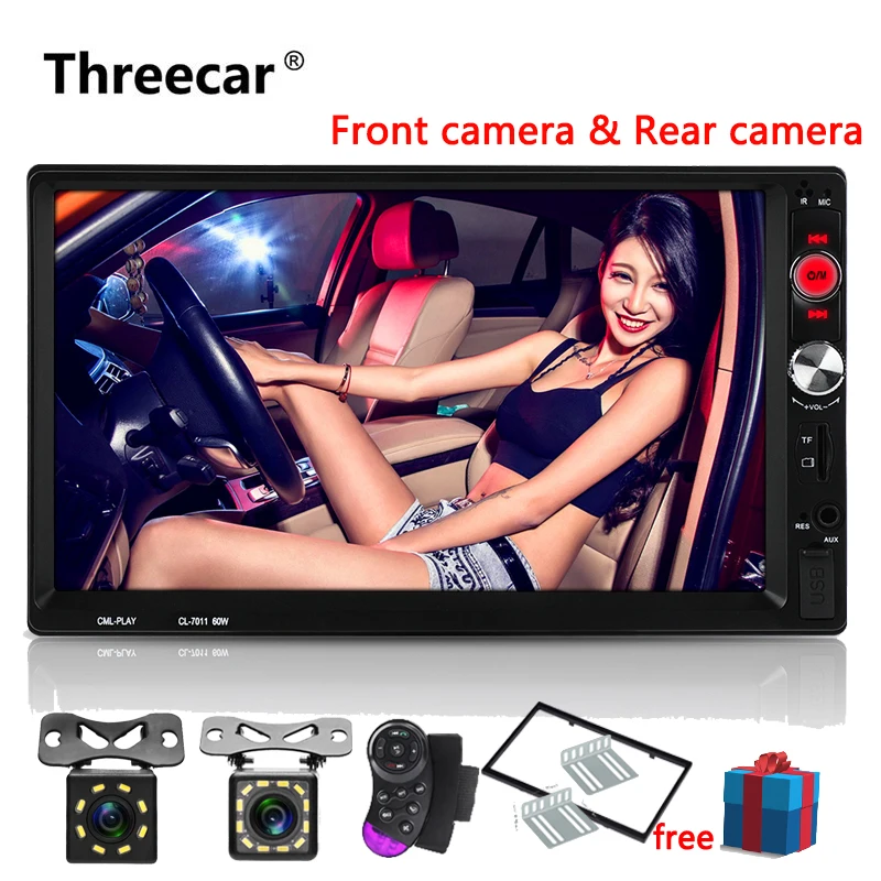 

Newest 7" LCD Autoradio 2 Din Car Mp5 Player With Mirroring Android Bluetooth Multimedia Car Radio Stereo FM USB Audio Car Radio